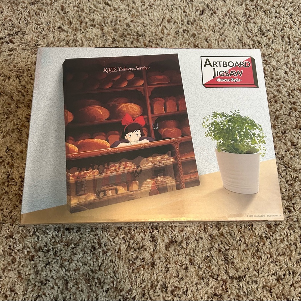 NEW Studio Ghibli Kiki’s Delivery Service Artboard Jigsaw